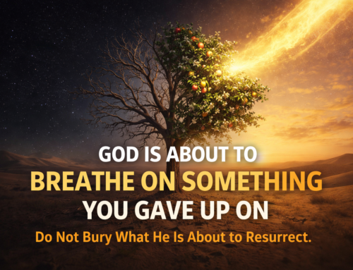 God Is About to Breathe on Something You Gave Up On — Do Not Bury What He Is About to Resurrect